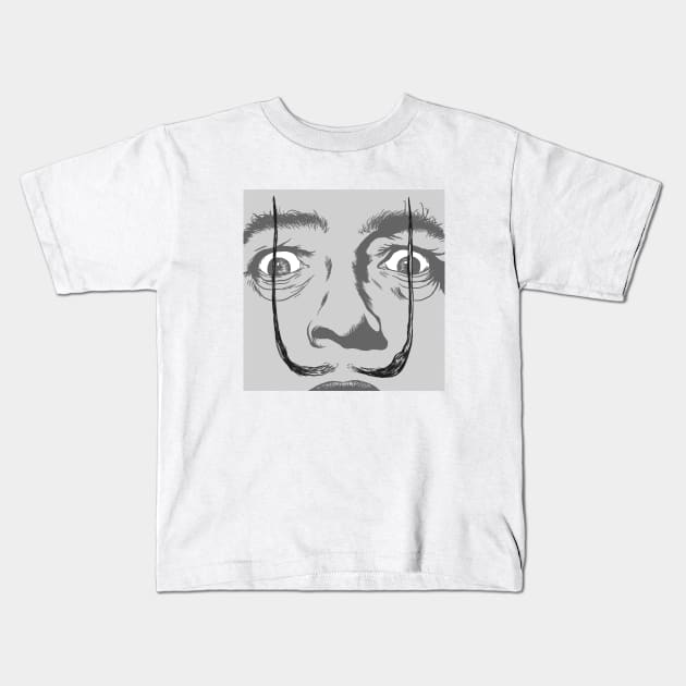 Salvador Dali Kids T-Shirt by Sam Esq.